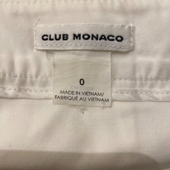 Club Monaco White amber shorts - Picture 3 of 4